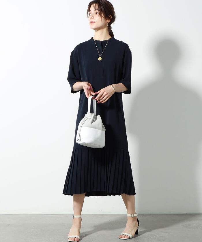 セール 40%OFF】◇【WEB限定】2WAYジョーゼット裾プリーツ