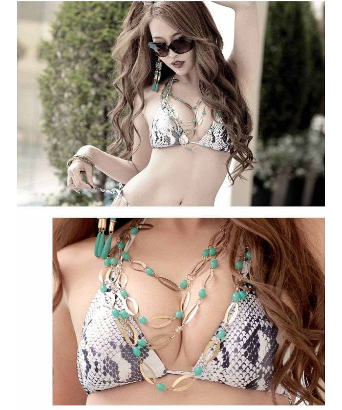 レトロ★Cupshe★Cute 水玉 ホルター ハイレグ ビキニセット rs-swim-053-708_1.jpg