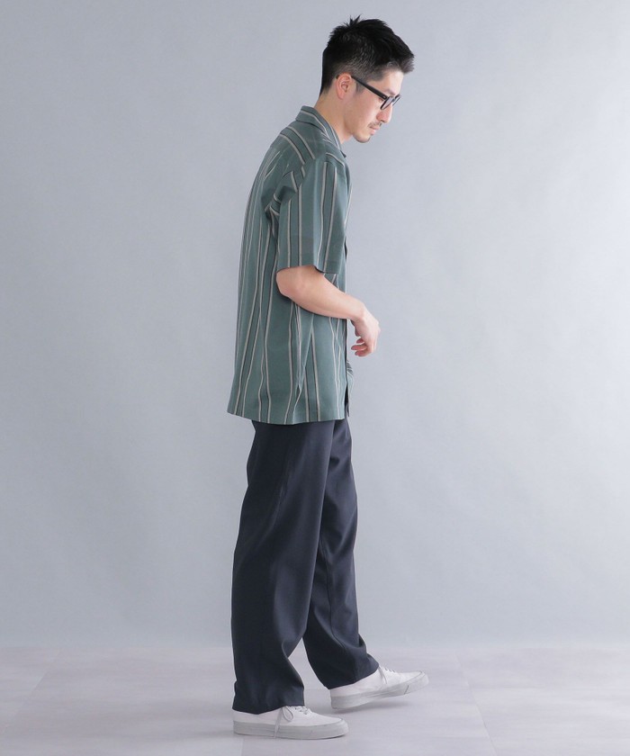 セール 50%OFF】SHIPS: シルケット ラッセル ストライプ オープンカラー シャツ 22SS(504654725) | シップス メン( SHIPS MEN) - d fashion