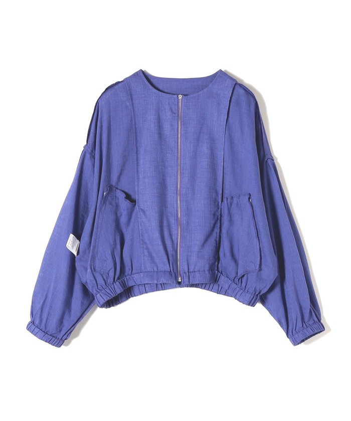 SHIPS - 2023SS【定価14,080円】SHIPS レーヨン 麻 ジップ 羽織 美品 SHIPS - 2023SS【定価14,080円】SHIPS レーヨン 麻 ジップ 羽織