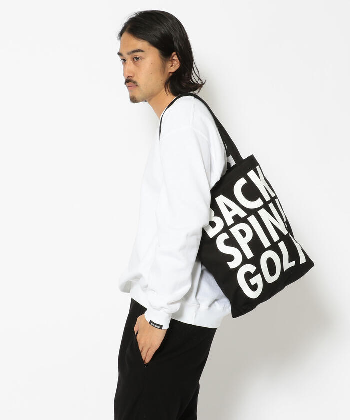 BACK SPIN!/バックスピン!/BACK SPIN! Brand Logo Tote Bag(504656928