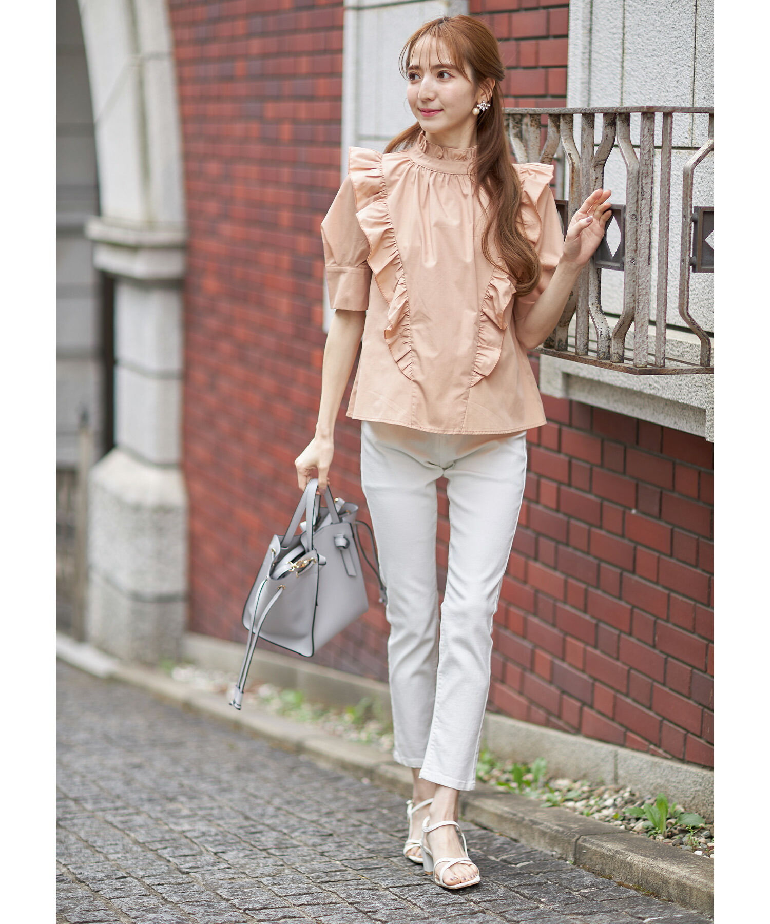 セール】トッコクローゼット tocco closet ラッフルフリル付き