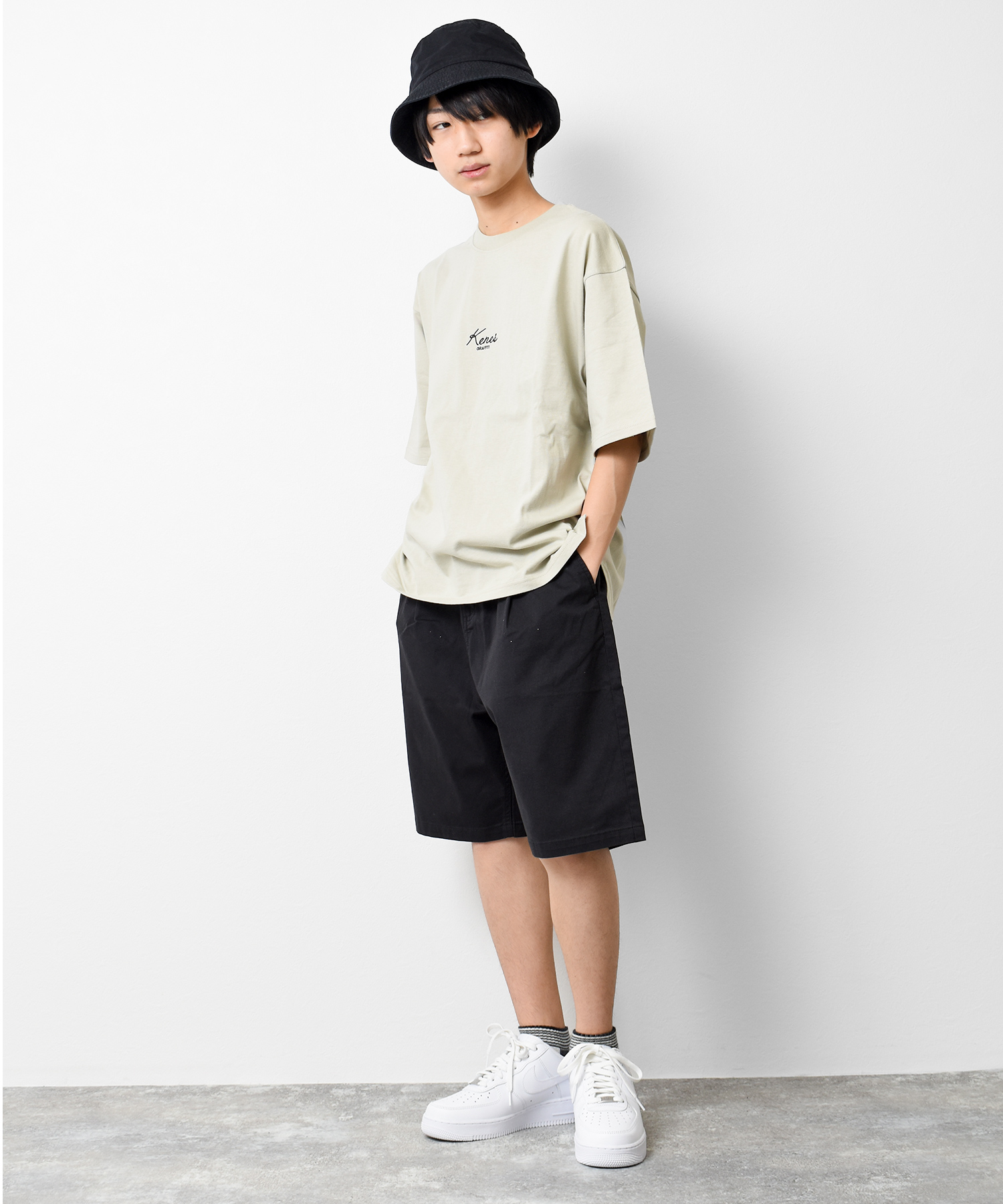 セール】ケネスグラフィティ KENES GRAFFITI ワイドタックハーフ