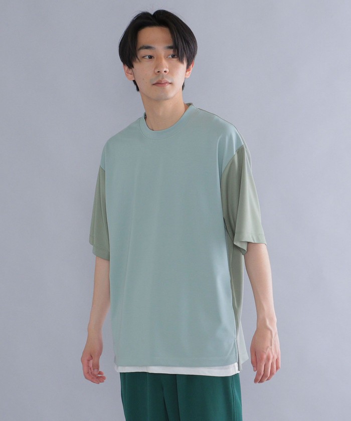 セール】*SHIPS: 〈Tシャツとタンクトップがセット〉 ポンチ