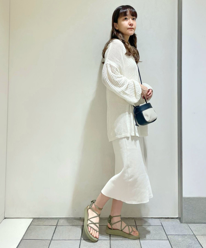 【HELMUT LANG】 透かし編み コットンニットプルオーバー HELMUT LANG】 透かし編み コットンニットプルオーバー
