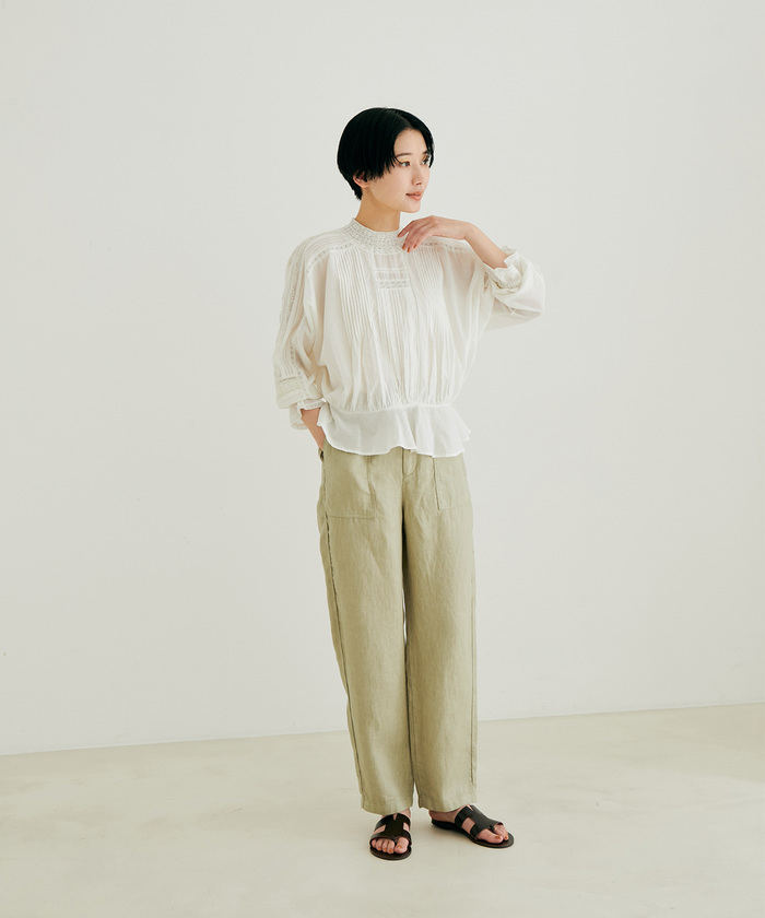 salsation ベージュカプリパンツ パンツ D／S16―310 | GABRIELA COLL GARMENTS (Women