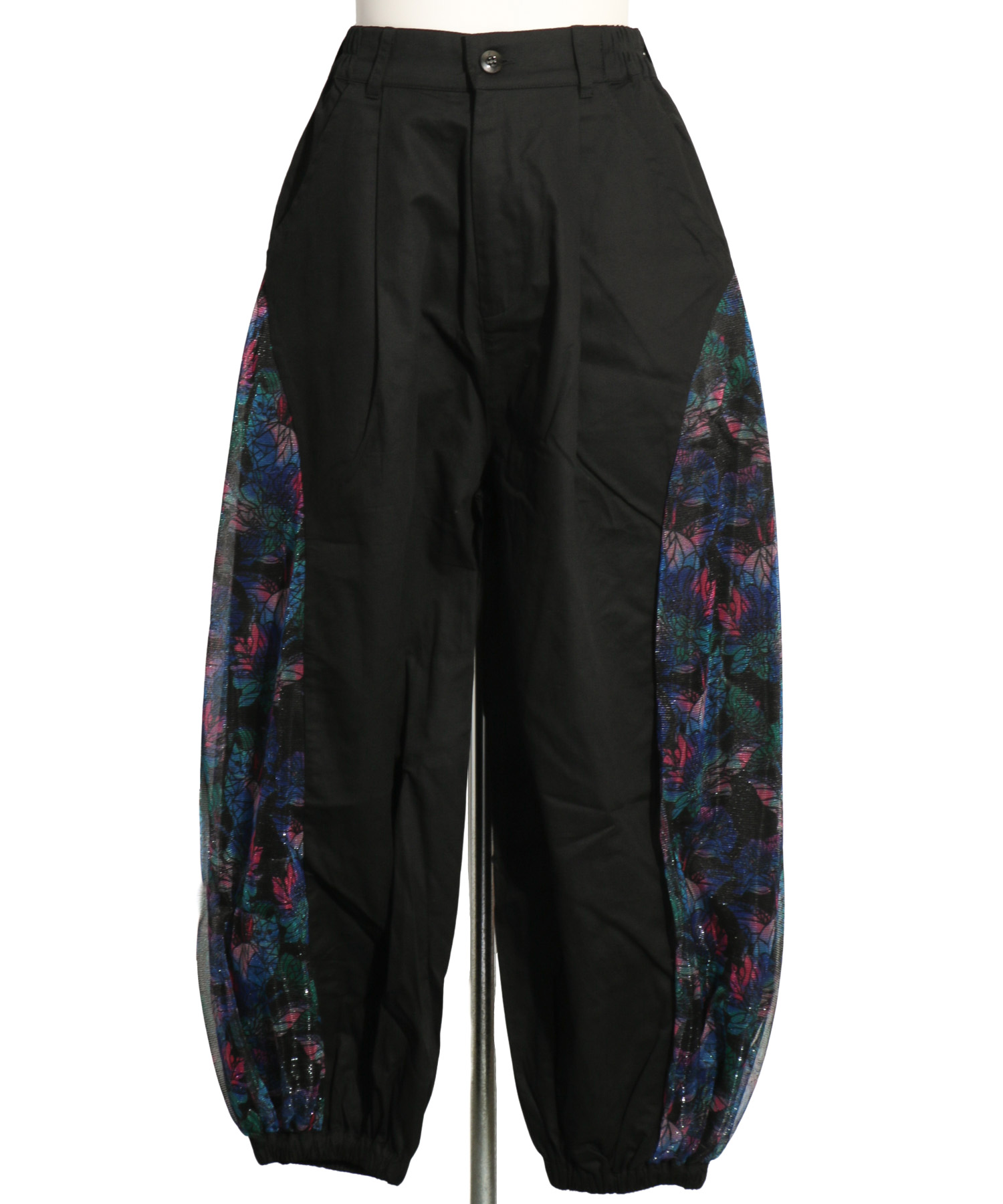 セール 30%OFF】宇宙×ネコ×花柄チュール重ねパンツ(504660178