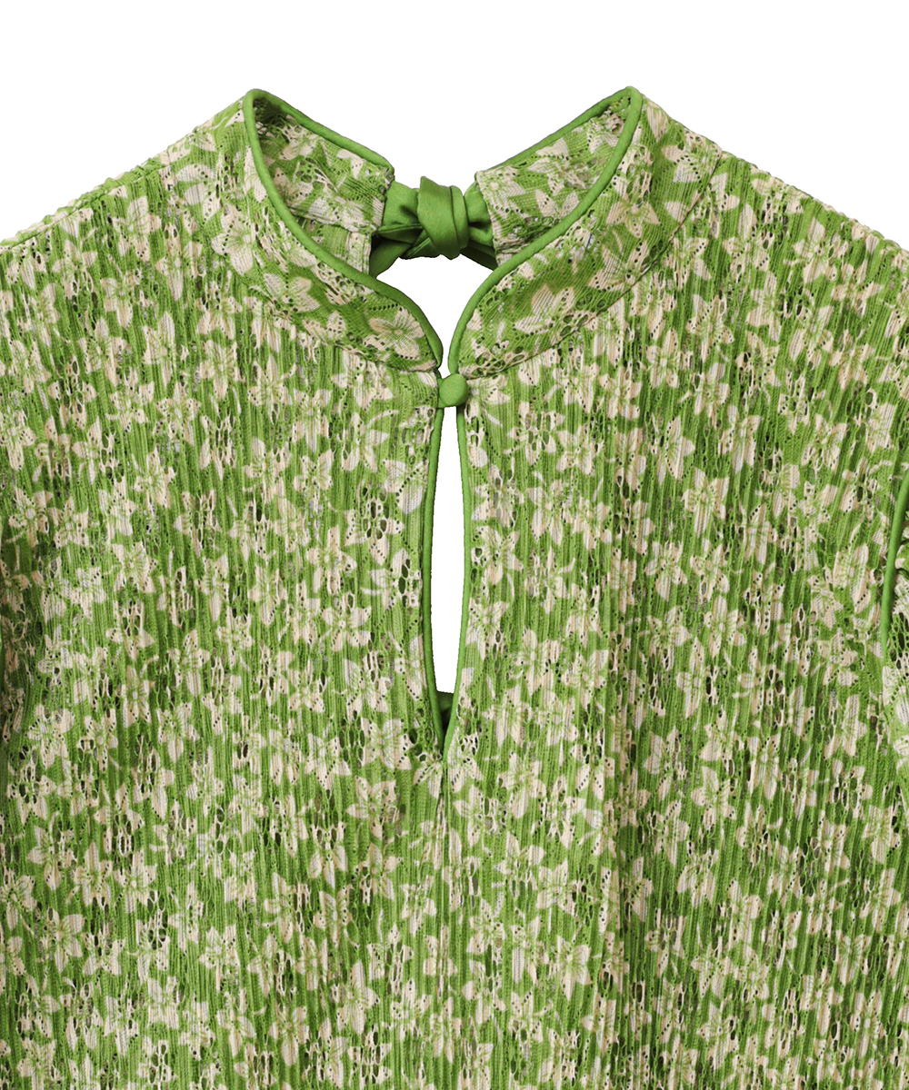 PLEATS FLORET TOPS(504661690) | クラネ(CLANE) - d fashion