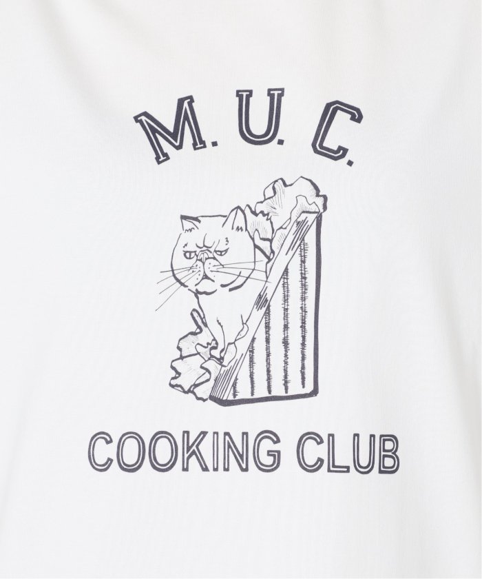 追加》【MUCCI/ムッチ】SLOBE別注 Cat Tシャツ(504662002