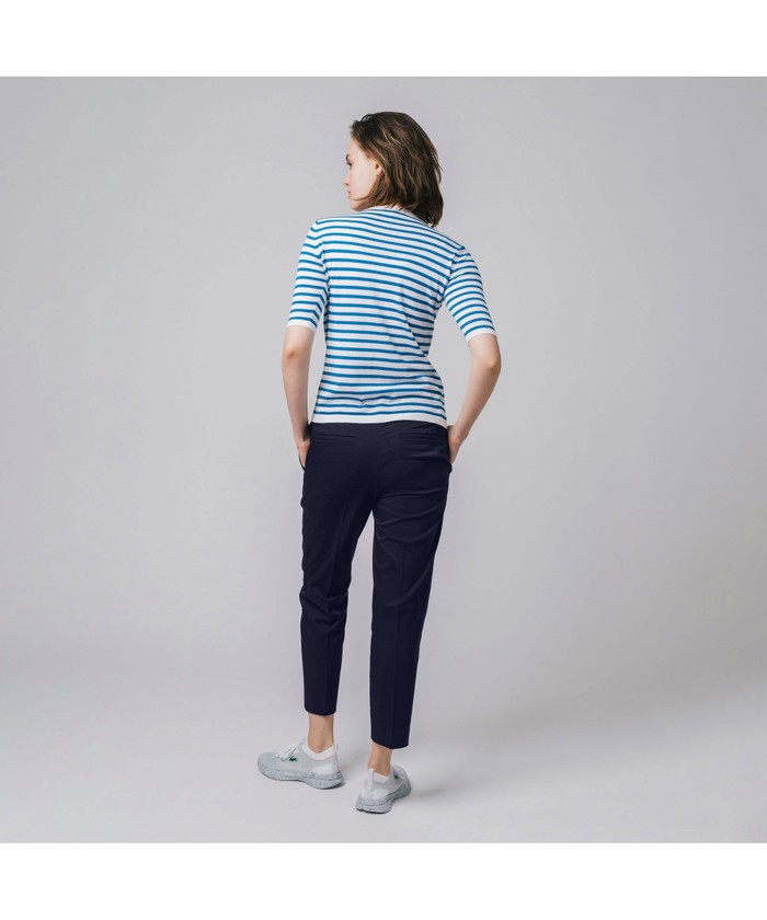 撥水テーパードクロップドチノパンツ(504663019) | ラコステ(LACOSTE