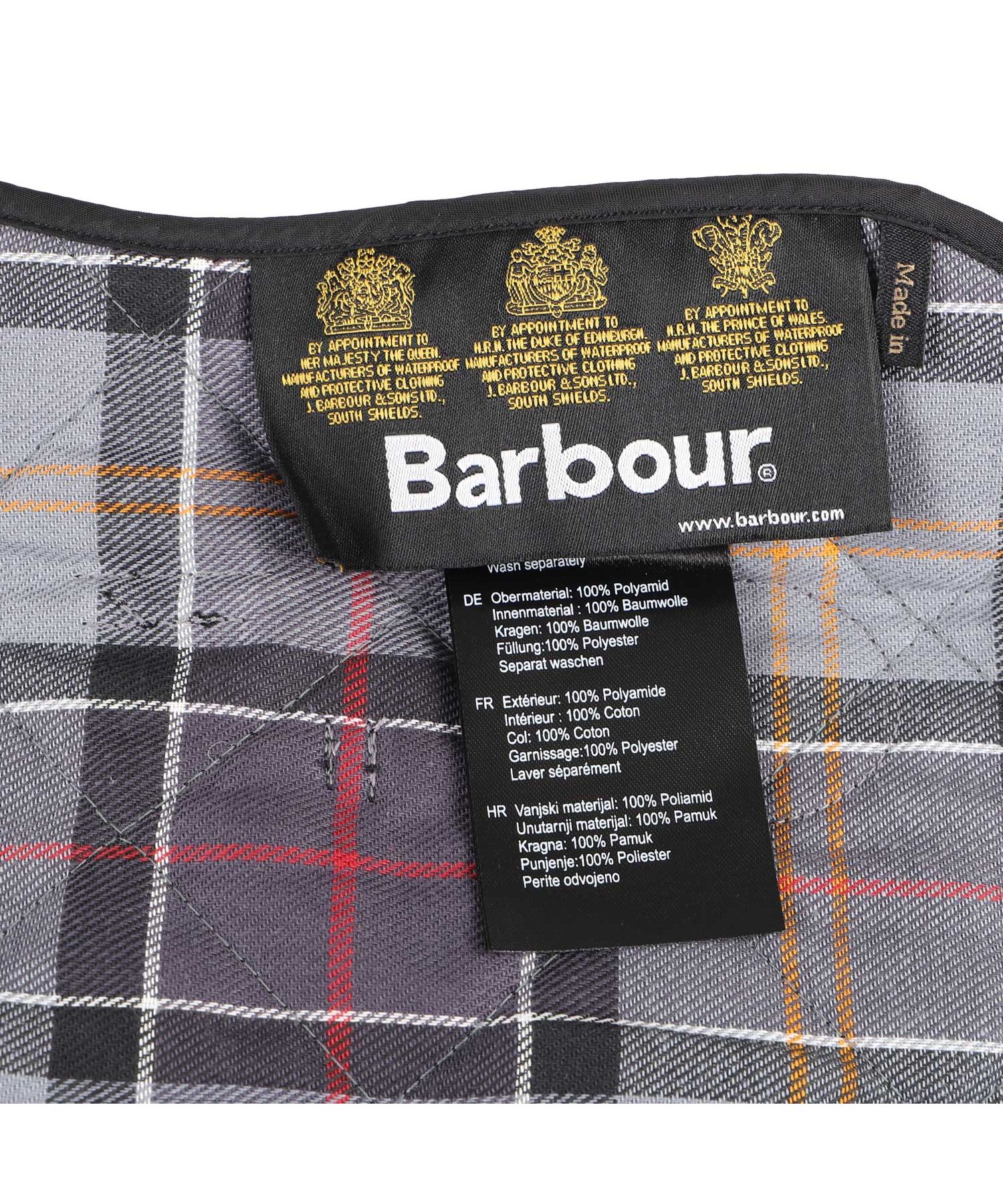 Barbour バブアー ドッグウェア カジュアル 犬服 コート Quilted