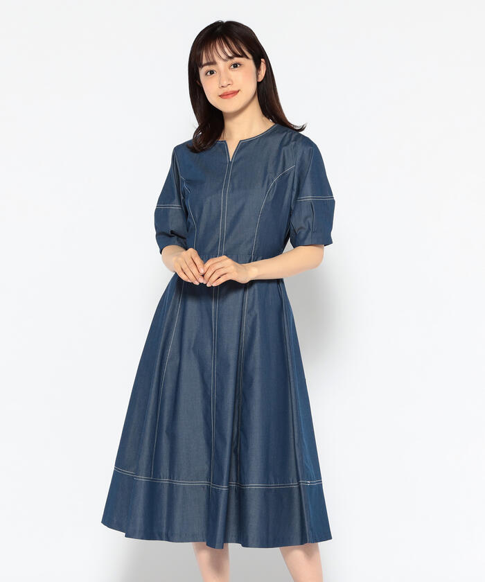セール】ミッシュマッシュ MISCH MASCH 配色ステッチデニム セール】ミッシュマッシュ MISCH MASCH 配色ステッチデニム