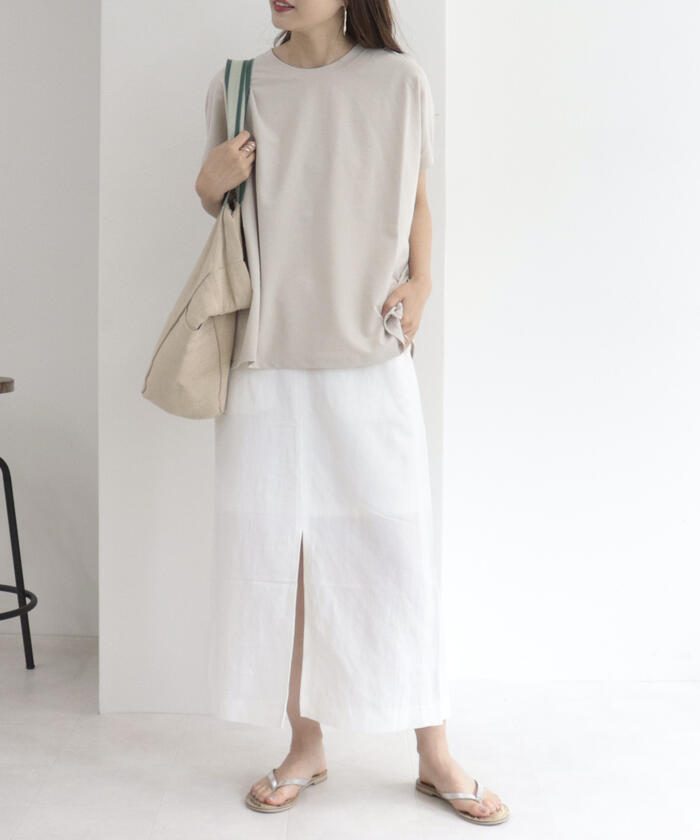 予約 麻vネックフレアワンピース Www Carsonmattressoutlet Com