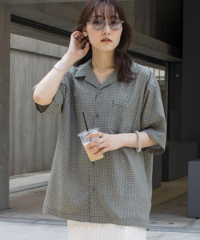 agawd ジオメトリーシャツ Geometry Shirt（ジオメトリーシャツ） - AgAwd（アガウド）