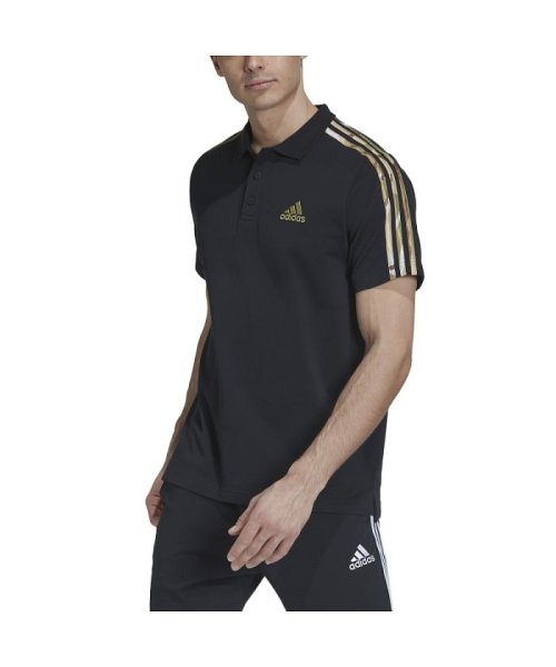 セール】エッセンシャルズ ピケ カモフラージュ スリーストライプス ポロシャツ(504666284) | アディダス(adidas) - d  fashion