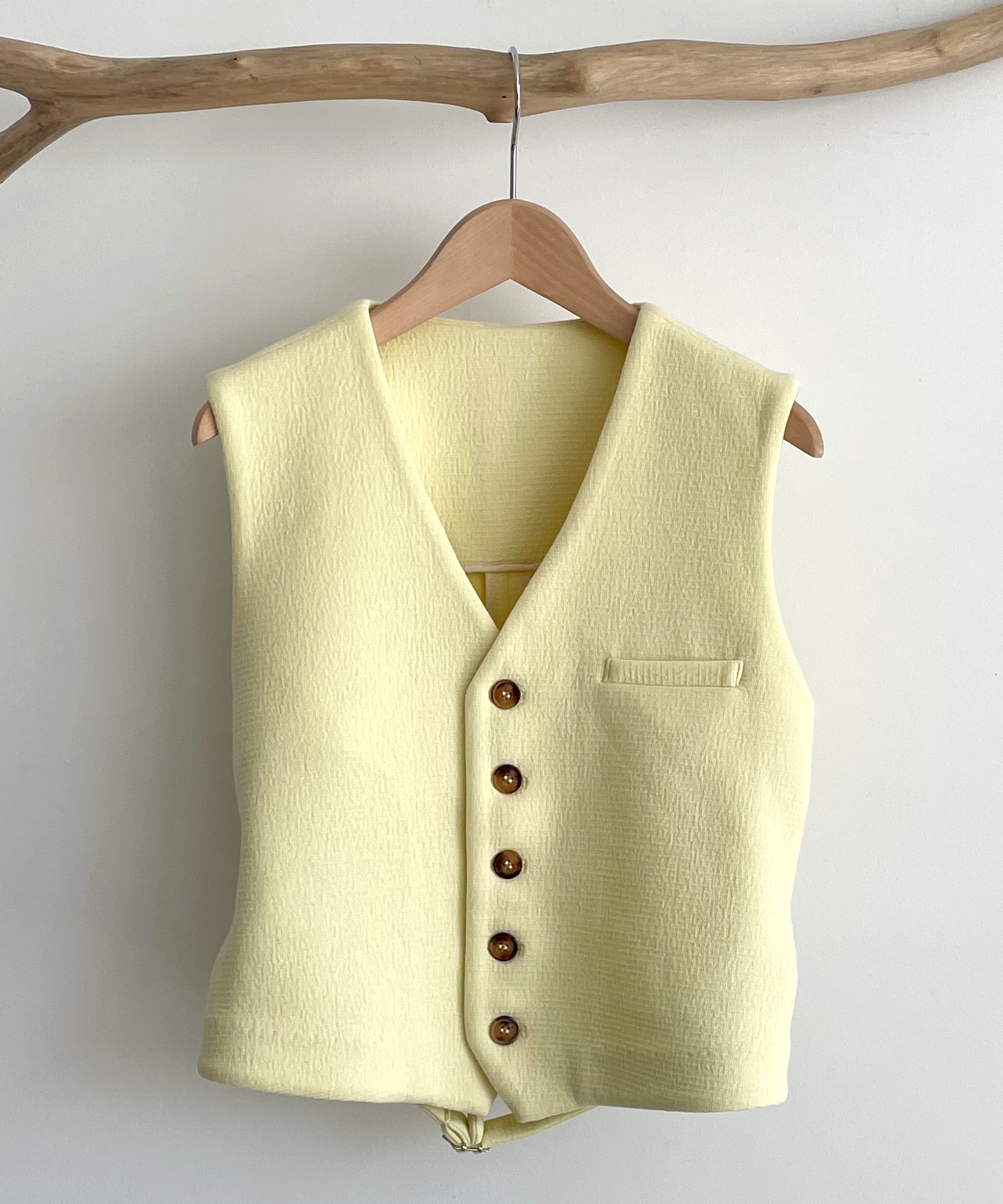レッドチョップワークス　キャナルジーン　キルティングベスト　カーキ キャナルジーン CANAL JEAN RED CHOP WORKS(レッドチョップ