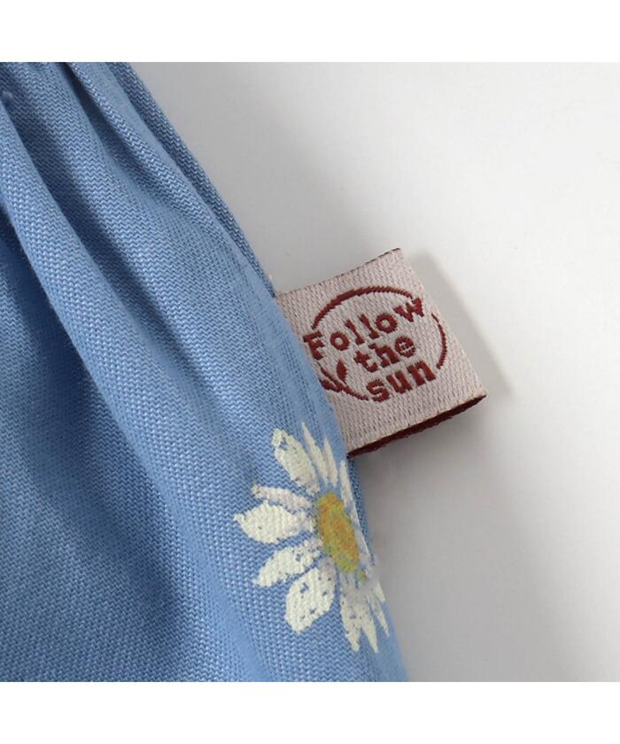 クーポン】【セール 20%OFF】ひまわり・デイジー柄ロンパス