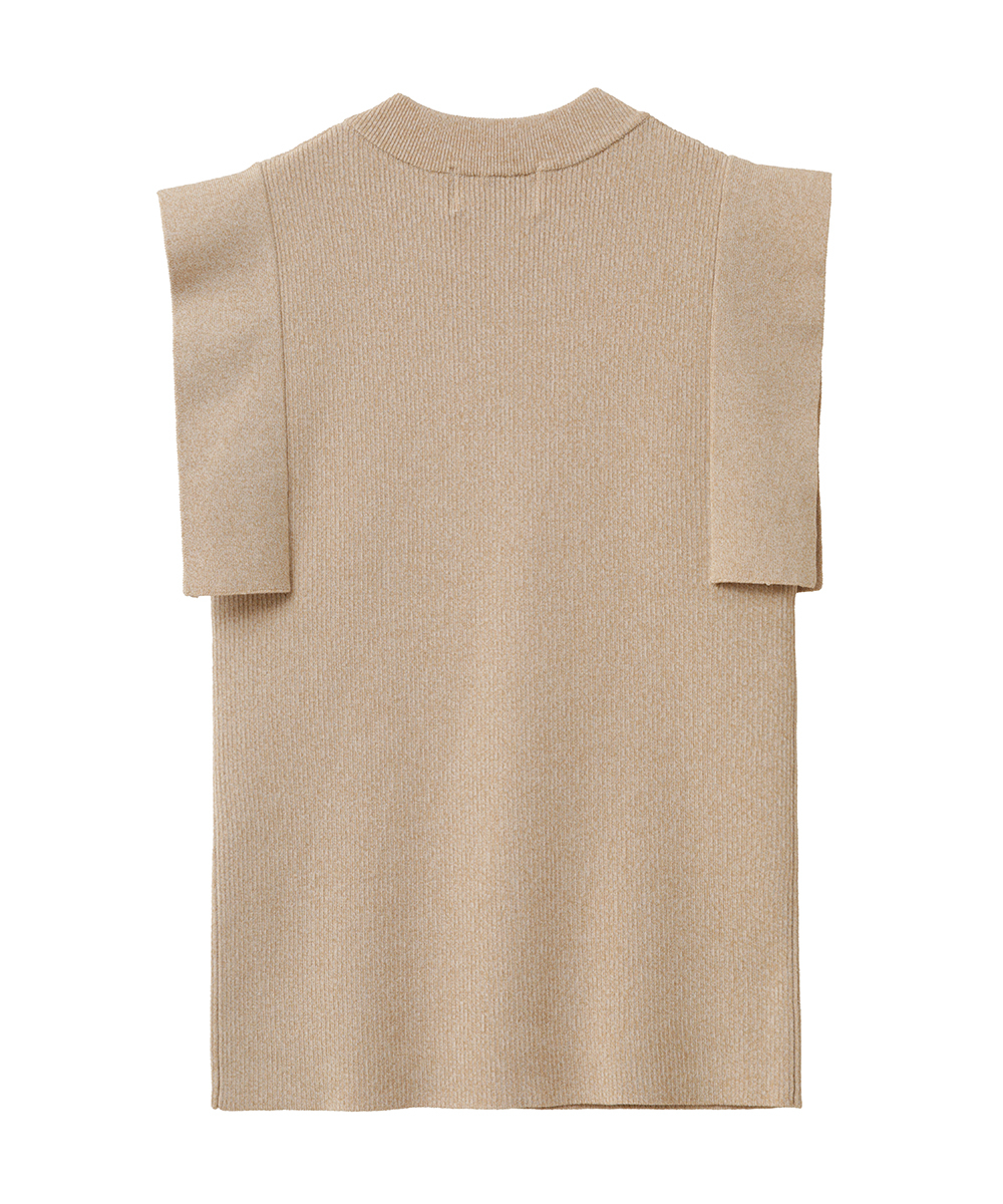 SQUARE SLEEVE KNIT TOPS(504670005) | クラネ(CLANE) - d fashion SQUARE SLEEVE KNIT TOPS(504670005) | クラネ(CLANE) - d fashion