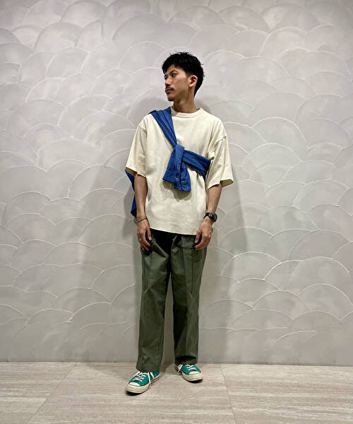 ユニセックス』バックサテンUTILITY TROUSERS by SHIOTA(504652667