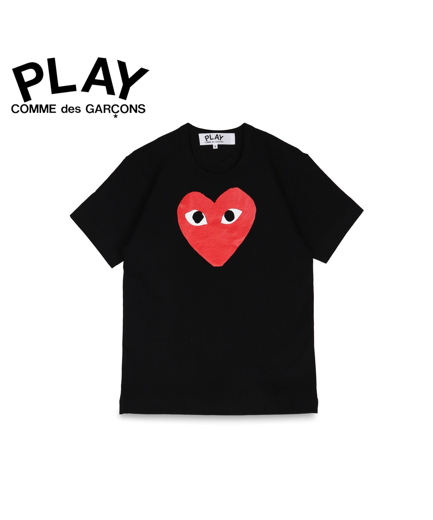 プレイ コムデギャルソン PLAY COMME des GARCONS Tシャツ 半袖 メンズ 想像を超えての PLAY COMME des GARCONS レッドハートプルオーバー サイズS パーカー