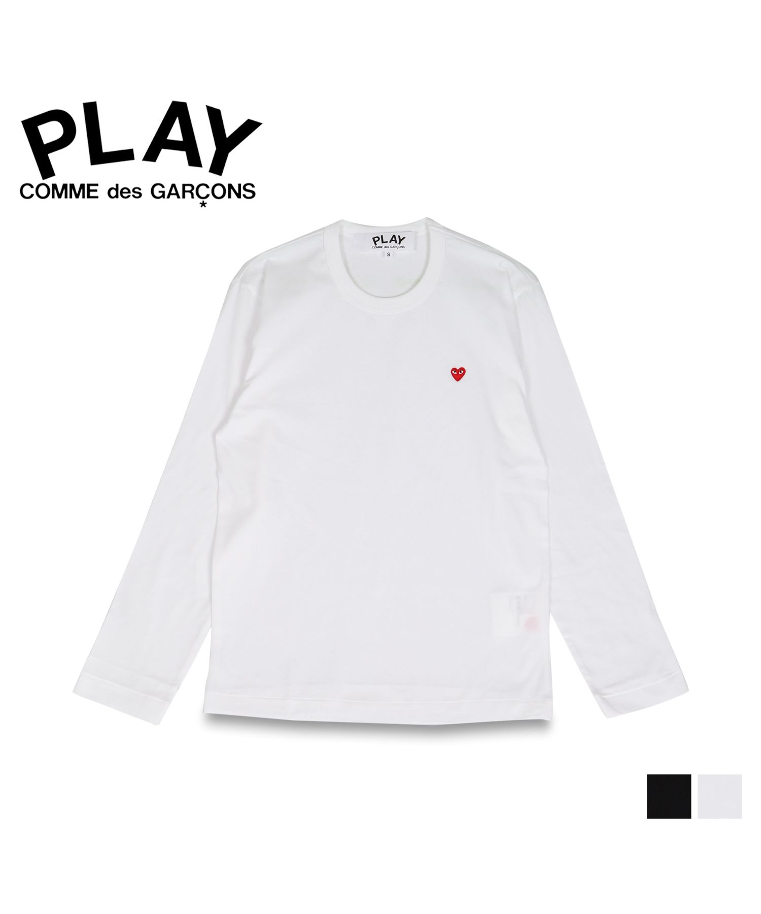 プレイ コムデギャルソン PLAY COMME des GARCONS Tシャツ 長袖 プレイ コムデギャルソン PLAY COMME des GARCONS Tシャツ 長袖