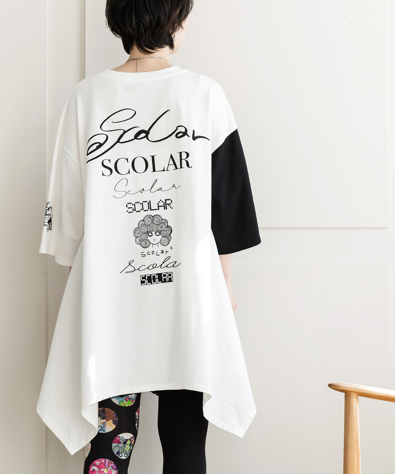 ネコ柄チュニック(504667840) | スカラー(ScoLar) - d fashion ネコ柄チュニック(504667840) | スカラー(ScoLar) - d fashion