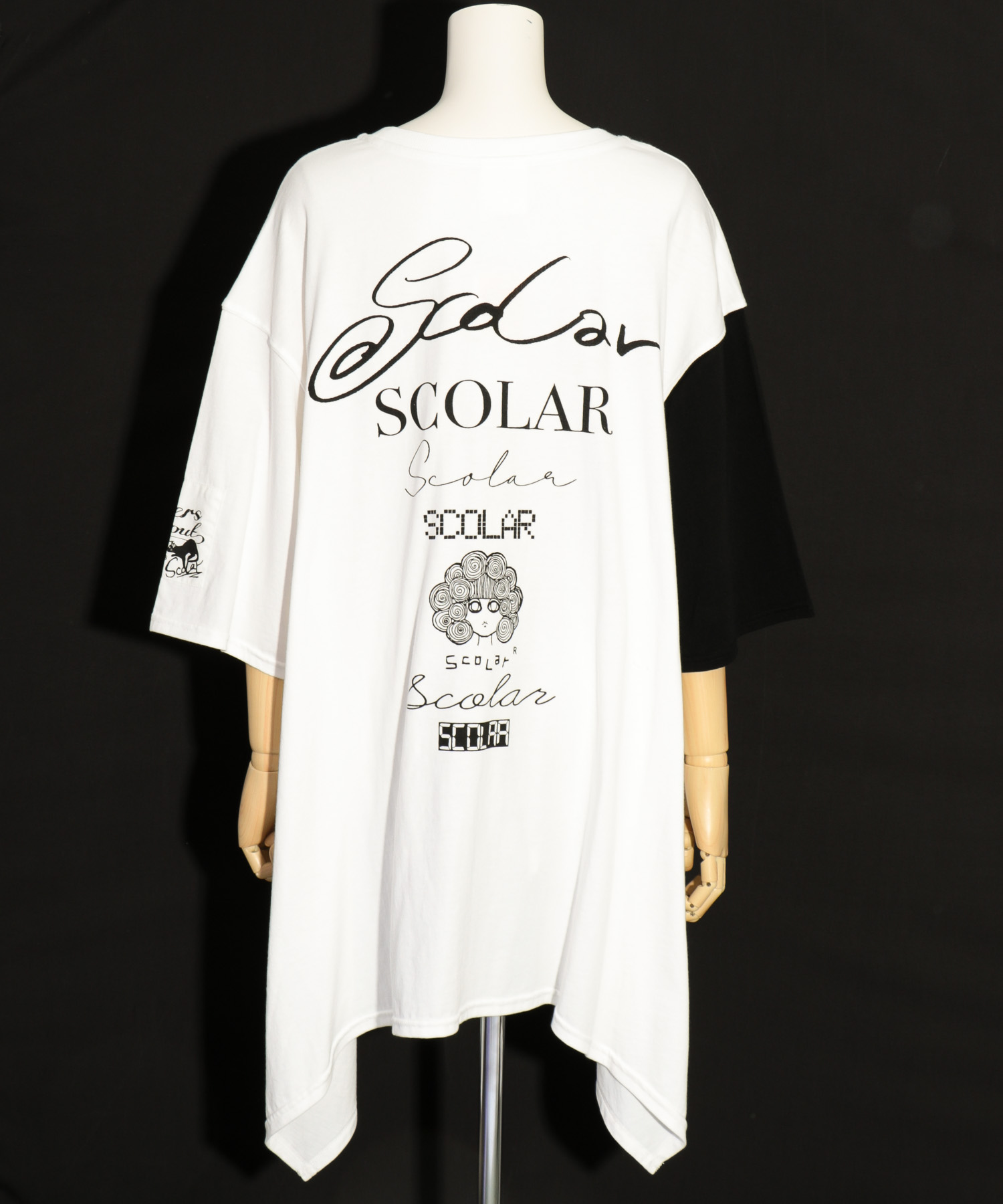 ネコ柄チュニック(504667840) | スカラー(ScoLar) - d fashion