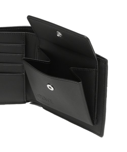 セール ロエベ 二つ折り財布 シグネチャー グレー ブラック メンズ Loewe Cx01 1268 ロエベ Loewe D Fashion