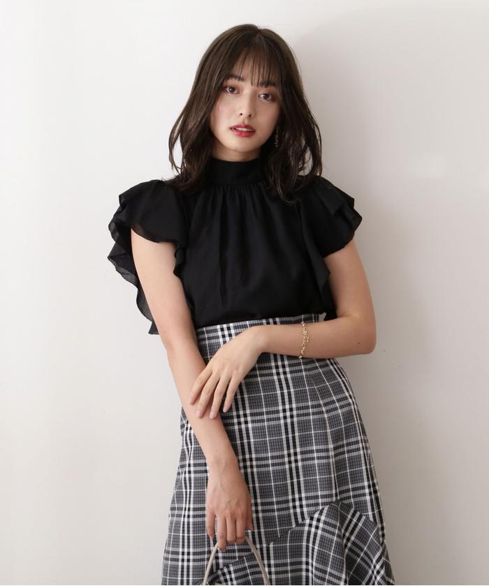 PROPORTION BODY DRESSING - 未使用✨プロポーションボディドレッシング　ラッフルリボンブラウス PROPORTION BODY DRESSING - 未使用✨プロポーションボディ
