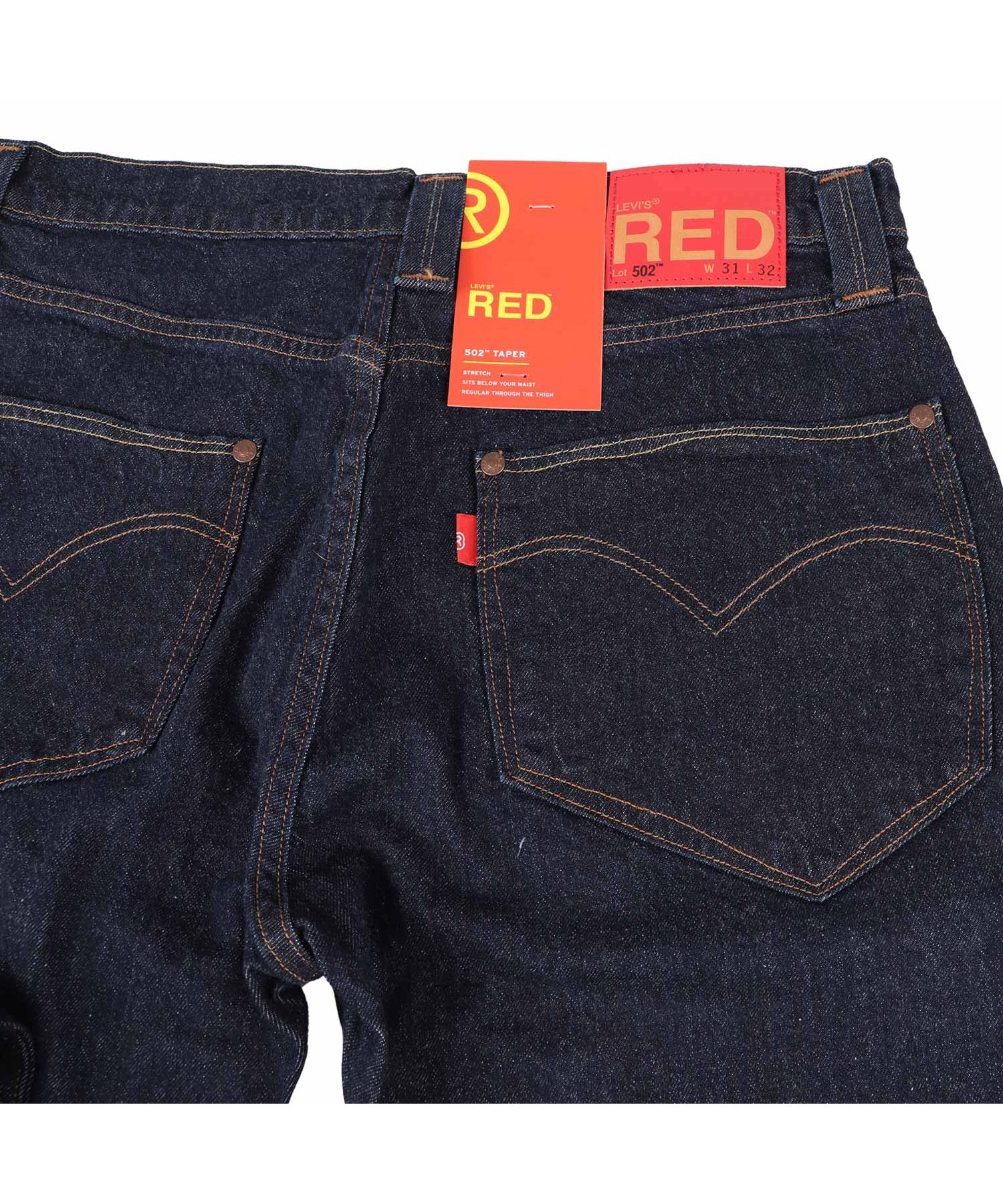 高品質100%新品 (リーバイス)Levi's 「RED」502 テーパーデニム