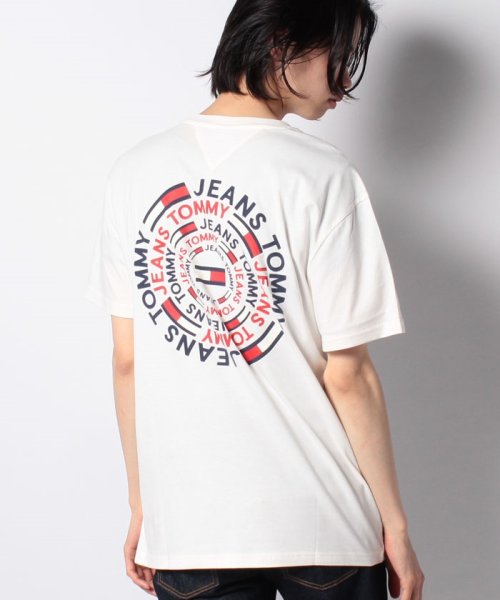 クーポン】【セール 50%OFF】サーキュラーロゴグラフィックTシャツ(504649239) | トミージーンズ(TOMMY JEANS) - d  fashion