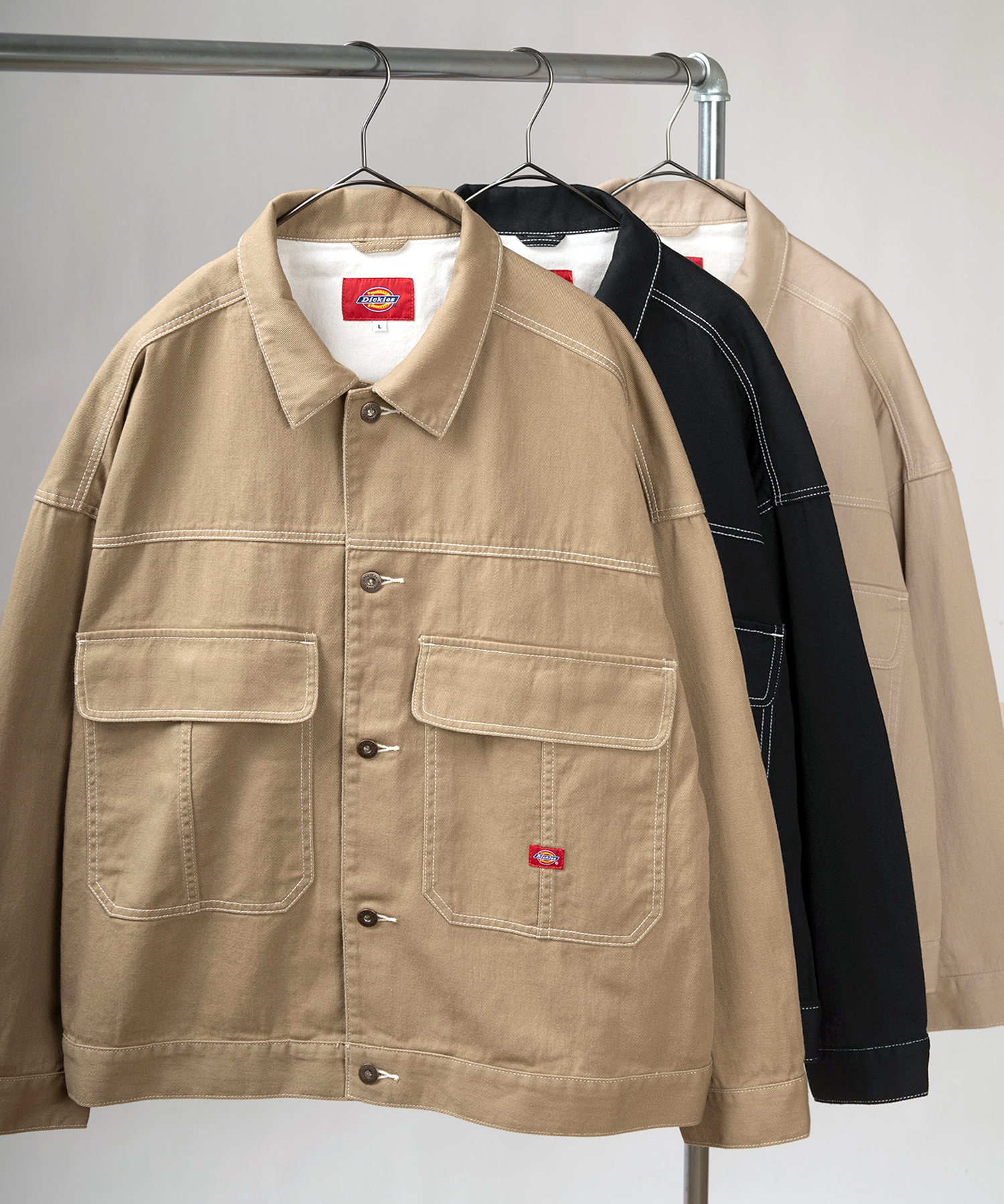 Dickies/ディッキーズ】 オーバーサイズ ワークジャケット Dickies/ディッキーズ】 オーバーサイズ ワークジャケット