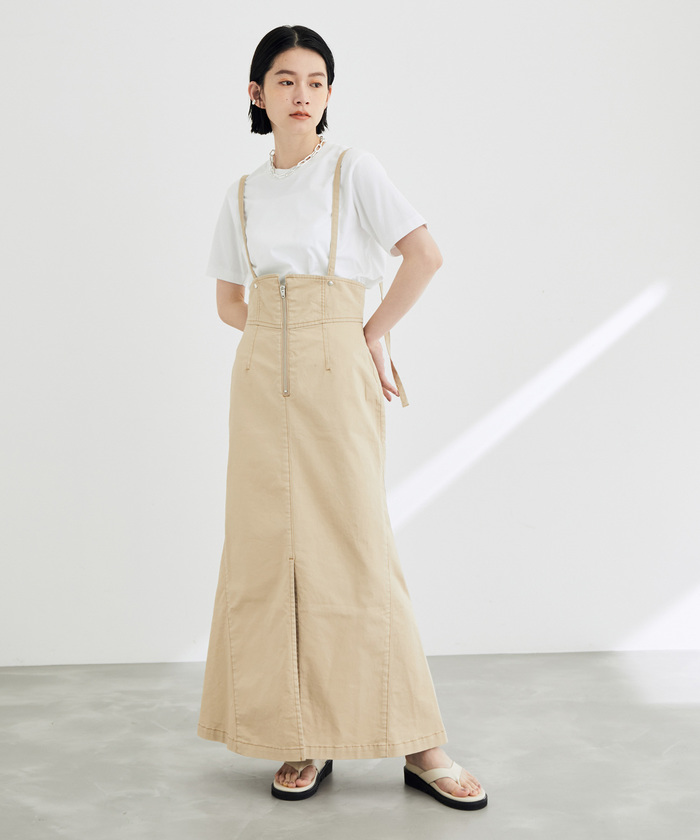 セール 70%OFF】【サステナブル】デニム/チノ サスペンダー