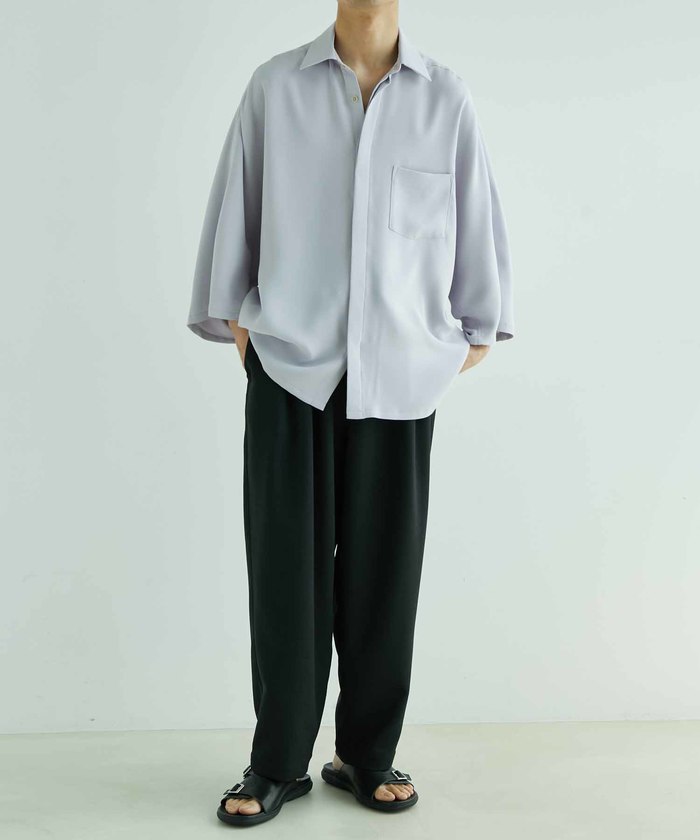 セール 35%OFF】【WEB限定】ドルマン ハーフスリーブ ルーズ