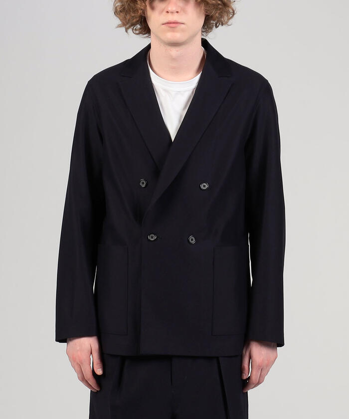セール 30%OFF】コットンナイロンジャージー ダブルブレステッド4B