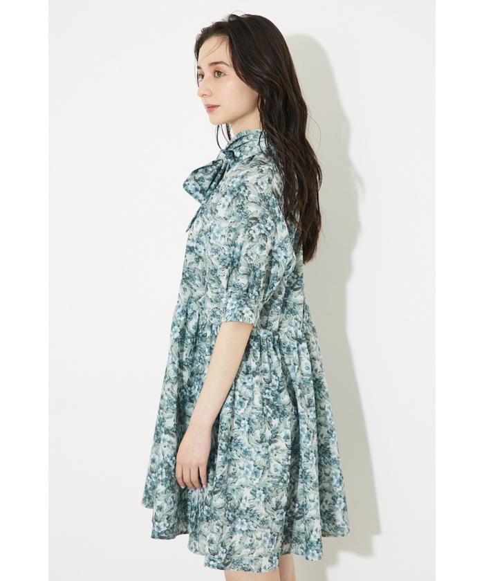 セール 50%OFF】バルーンSLVギャザーミニOP(504678699