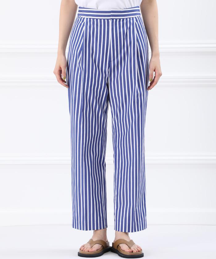 セール 70%OFF】ストライプワイドパンツ(504678955) | イネド(INED セール 70%OFF】ストライプワイドパンツ(504678955) | イネド(INED