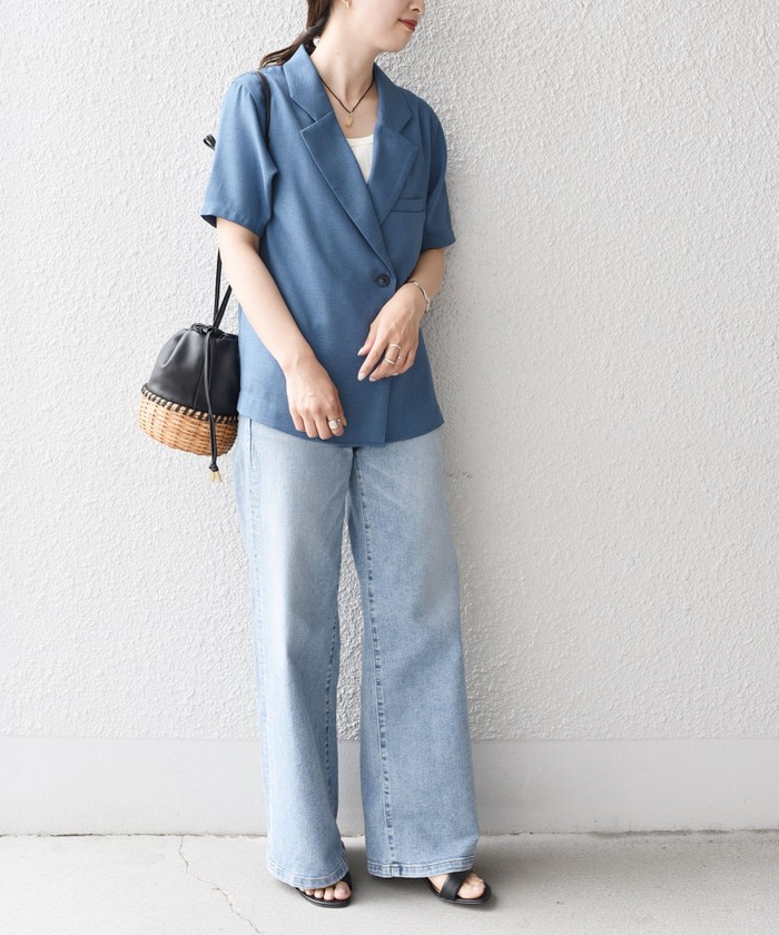 セール 30%OFF】*SOMETHING LISAワイドデニム◇(504680565