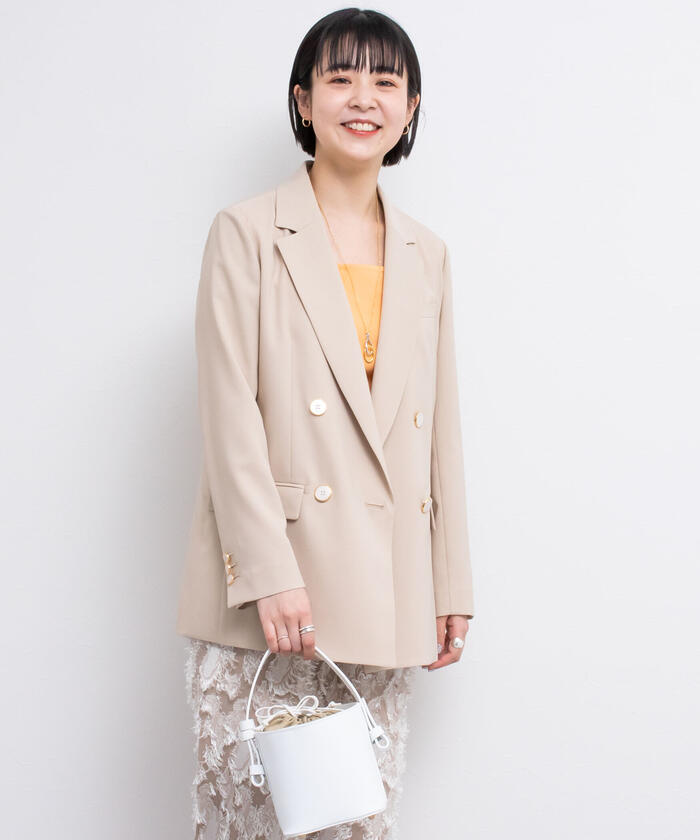 ノーリーズソフィー　ラメリネンジャケット NOLLEY'S sophi ラメリネンライトオーバージャケット - メルカリ