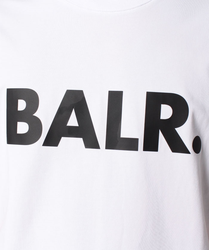 BALR.ボーラーロゴデザイン半袖tシャツ黒色XLサイズ