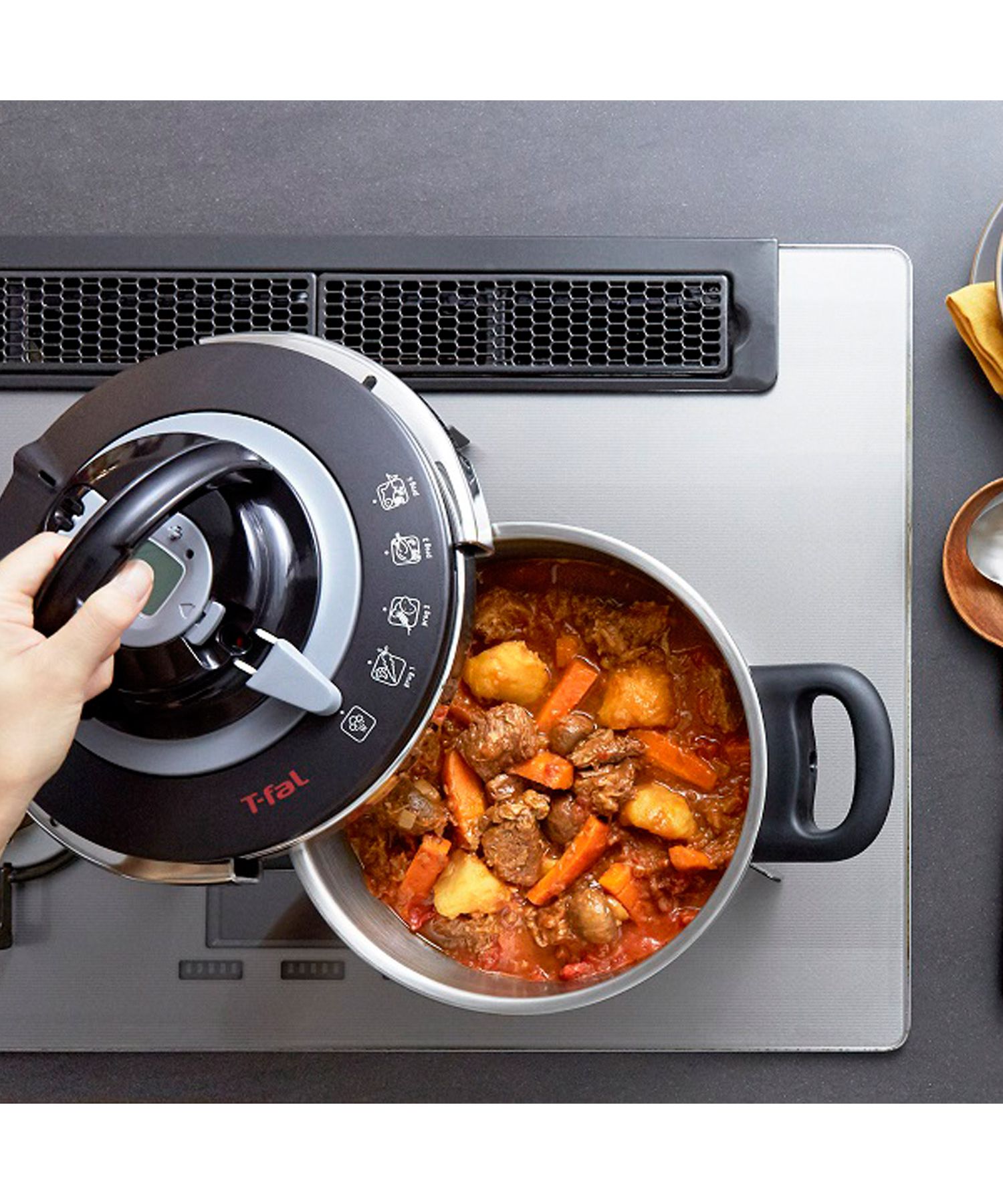 楽天市場】圧力鍋 ティファール T-faL エクスペリエンス＋ 圧力