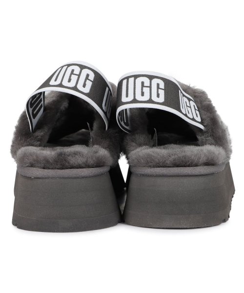 UGG アグ サンダル レディース 厚底 ファー ディスコ クロス スライド DISCO CROSS SLIDE グレー 1121550(504675386)  | アグ(UGG) - d fashion