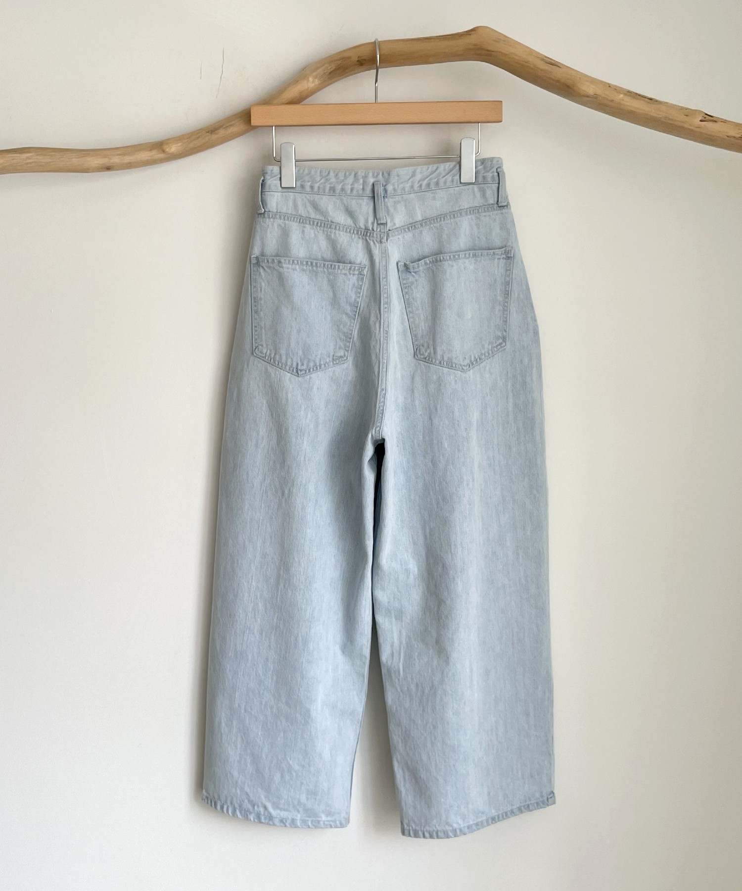 ぱぐ キャナルジーン エルマール ワイドタックデニムパンツ キャナルジーン CANAL JEAN El mar(エルマール)ワイドタック