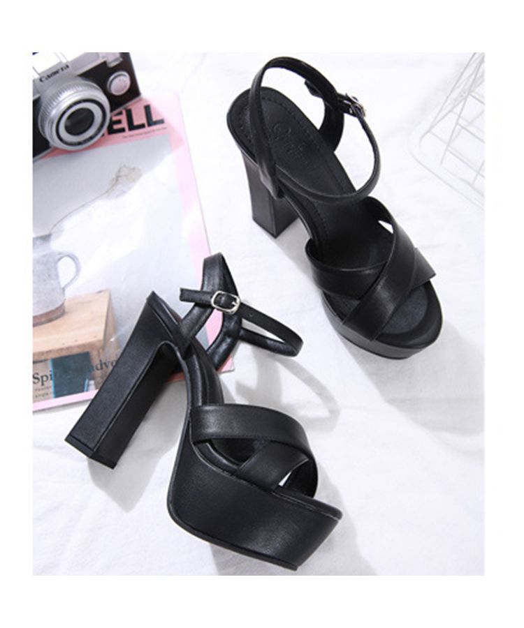 セール 38%OFF】サンダル 厚底 ヒール プラットフォーム BHPD001