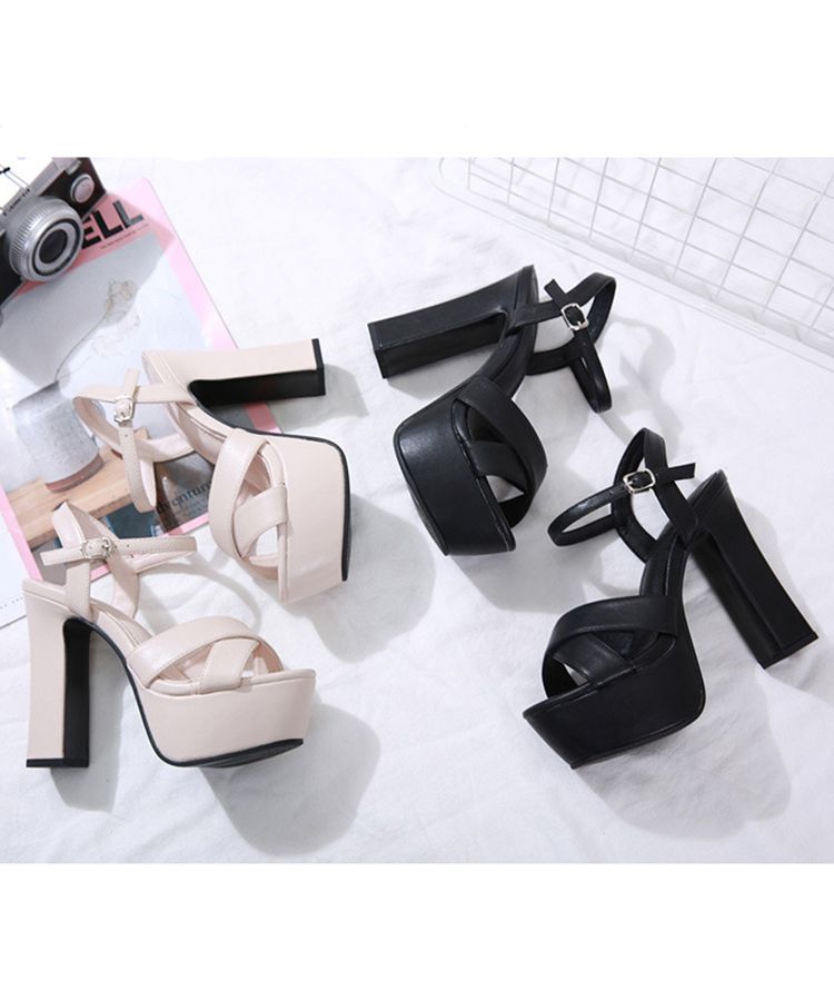 セール 38%OFF】サンダル 厚底 ヒール プラットフォーム BHPD001 セール 38%OFF】サンダル 厚底 ヒール プラットフォーム BHPD001