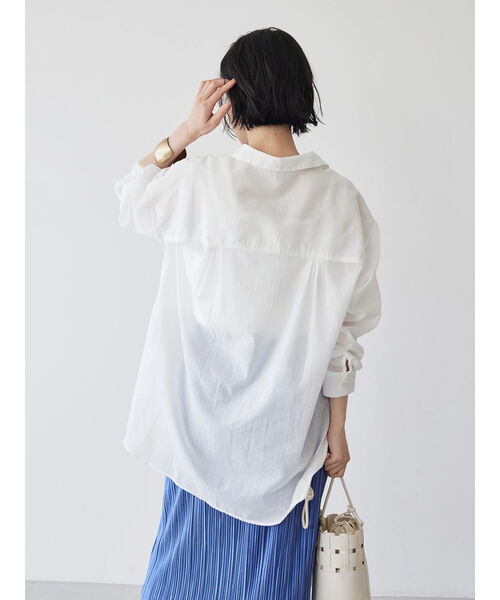 238t*美品 フランクアンドアイリーン シアーコットンボイルシャツ Frank&Eileen - 238t*美品 フランクアンドアイリーン シアー