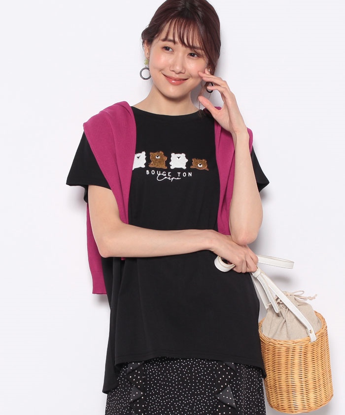 セール】4匹くま刺繍Tシャツ(504675490) | オリーブデオリーブ(OLIVE