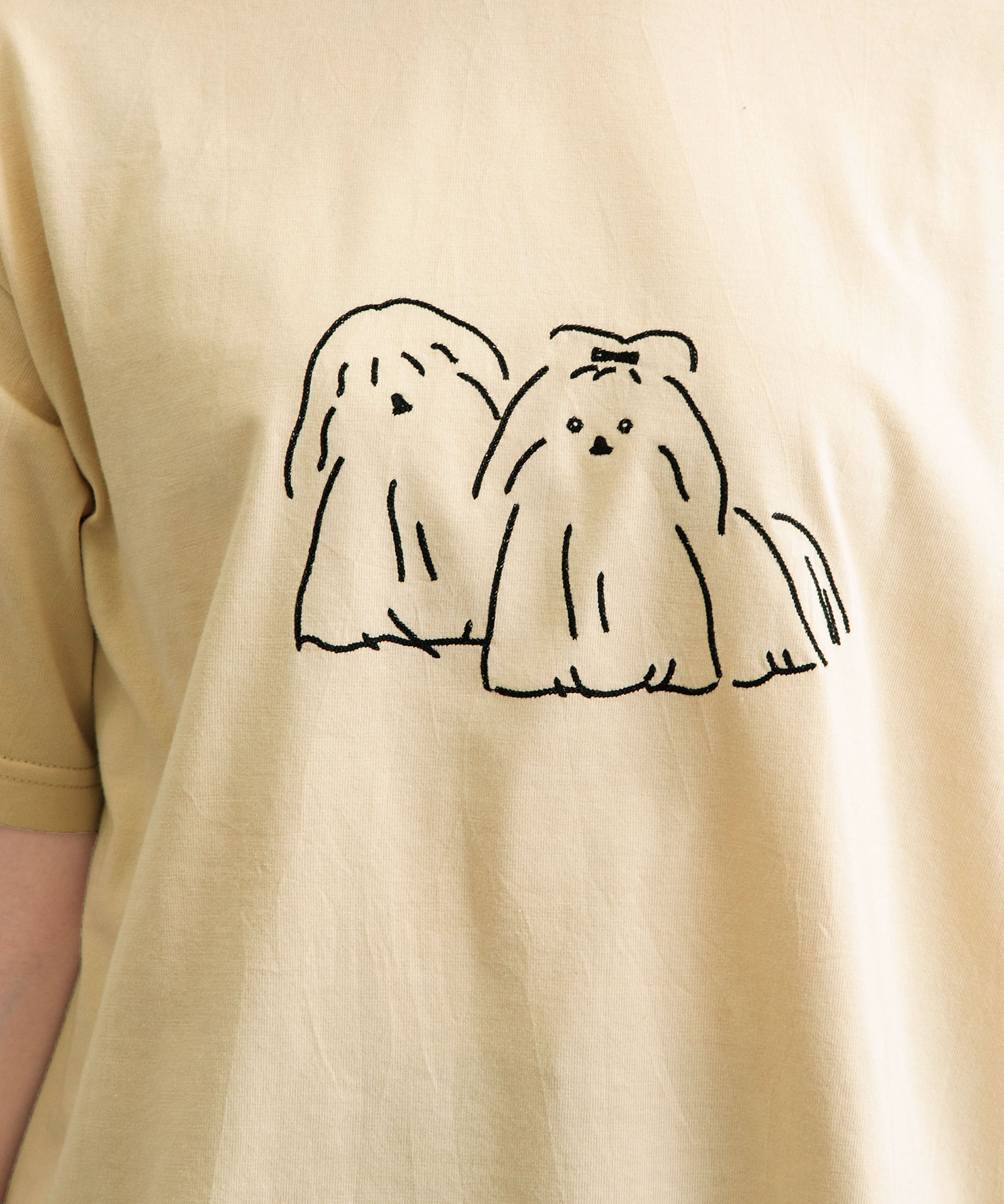 セール】アニマルチェーン刺繍Tee(504684231) | プードゥドゥ