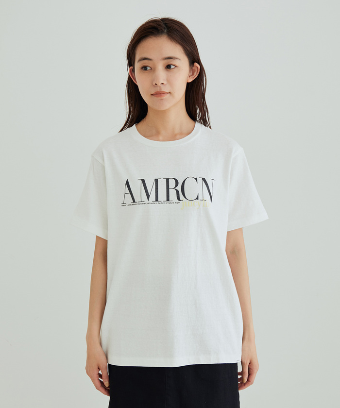 Americana for SALON】オリジナルロゴプリントTシャツ(504684394 Americana for SALON】オリジナルロゴプリントTシャツ(504684394