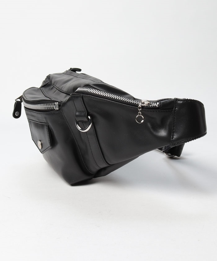 クーポン】【Schott/ショット】ライダース レザーボディーバッグ クーポン】【Schott/ショット】ライダース レザーボディーバッグ